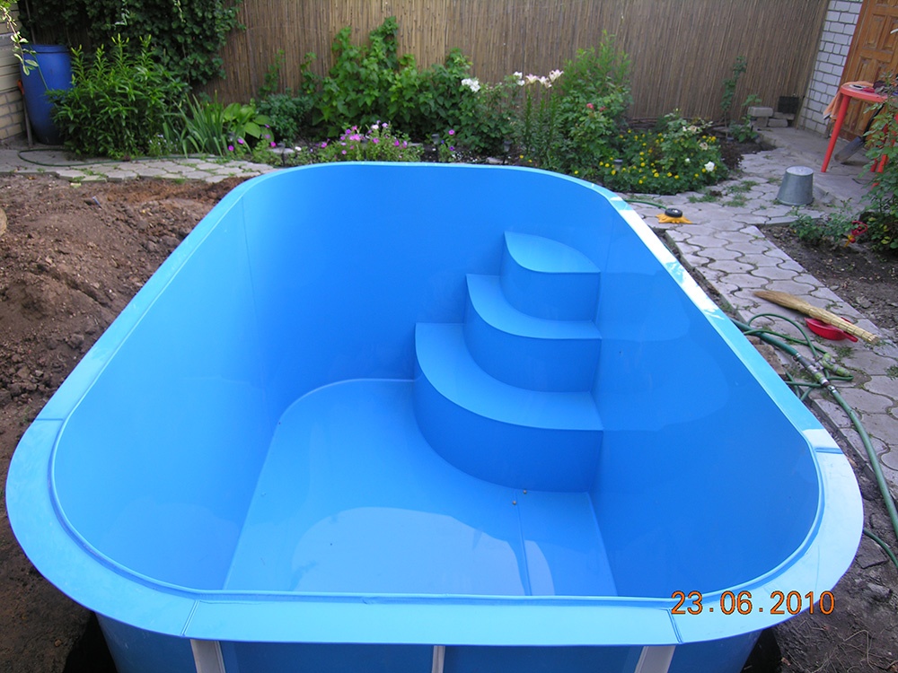 Каркасный бассейн своими руками - пошаговая инструкция с фото и видео